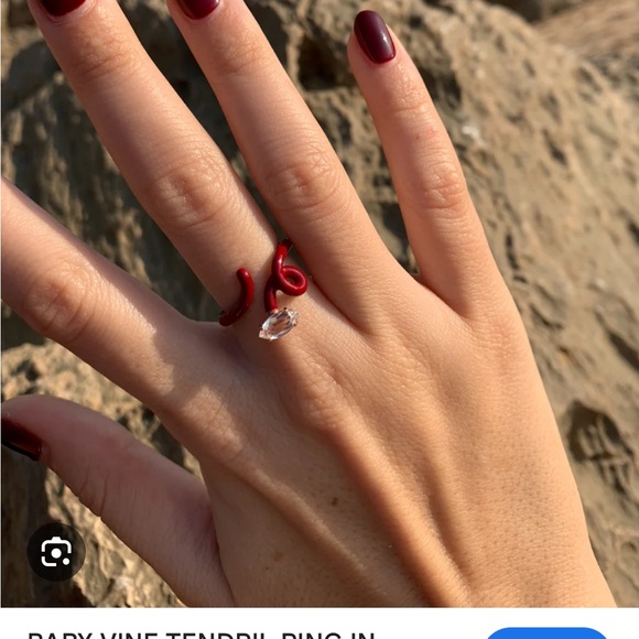 Bea Bongiasca Baby Vine Tendril Ring - Picture 7 of 7